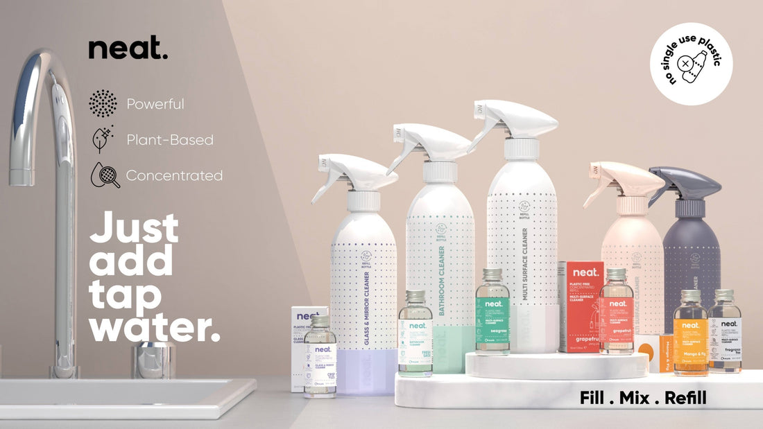 Plastic Free Cleaning with Neat.